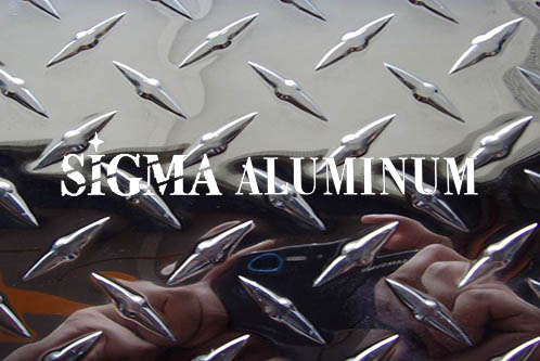 Embossed Aluminium Mirror